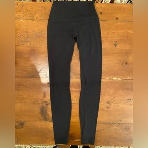 Lululemon black align leggings 28”